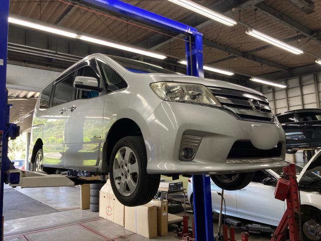 日産　セレナ　エンジン振動修理　C26【印西　我孫子　成田　白井　鎌ヶ谷　八千代　栄町　の点検・整備はオートランナーへ！】