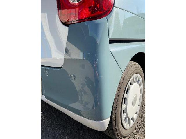 DAIHATSU ムーヴキャンバス　リアバンパー修理
