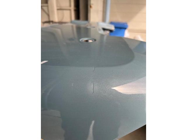 DAIHATSU ムーヴキャンバス　リアバンパー修理