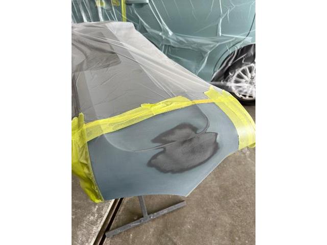 DAIHATSU ムーヴキャンバス　リアバンパー修理