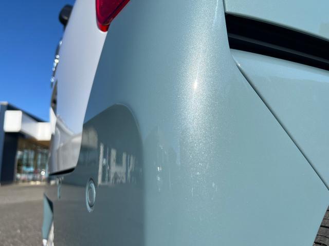 DAIHATSU ムーヴキャンバス　リアバンパー修理