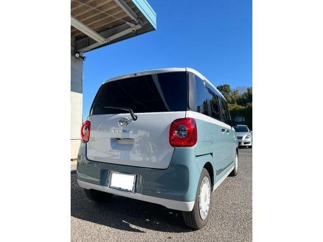 DAIHATSU ムーヴキャンバス　リアバンパー修理