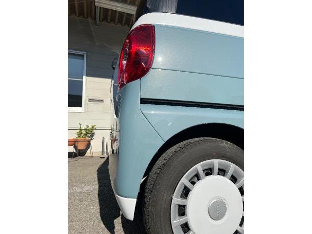 DAIHATSU ムーヴキャンバス　リアバンパー修理