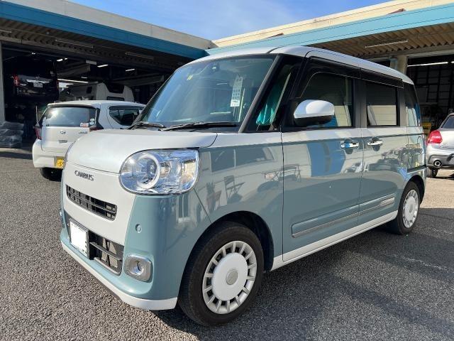 DAIHATSU ムーヴキャンバス　リアバンパー修理