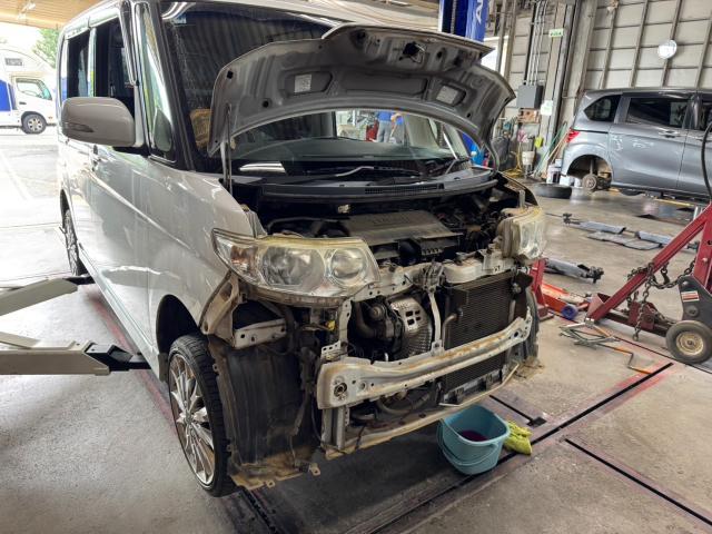 ダイハツ　タント　エアコンフル交換【印西　我孫子　成田　白井　鎌ヶ谷　八千代　栄町　の点検・整備はオートランナーへ！】 