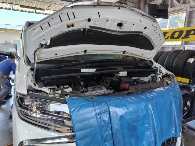 ホリデー車検　千葉NT店　トヨタ・アルファード　車検・整備【AGH30W】【印西　我孫子　成田　白井　鎌ヶ谷　八千代　栄町の点検・整備はオートランナーへ！】
