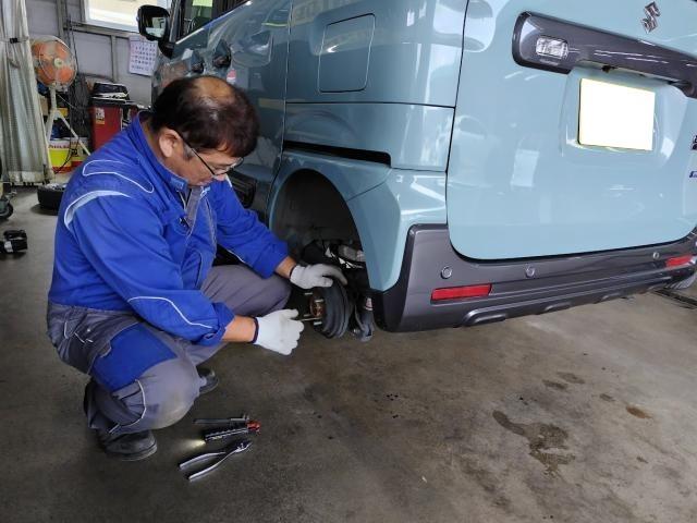 ホリデー車検　千葉NT店　スズキ・スペーシアギア　車検・整備【MK53S】【印西　我孫子　成田　白井　鎌ヶ谷　八千代　栄町の点検・整備はオートランナーへ！】

