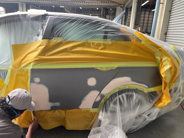 【印西 我孫子 成田 白井 鎌ヶ谷 八千代 栄町 の点検・整備はオートランナーへ!】BMW 3シリーズ 左側面 板金・外装補修