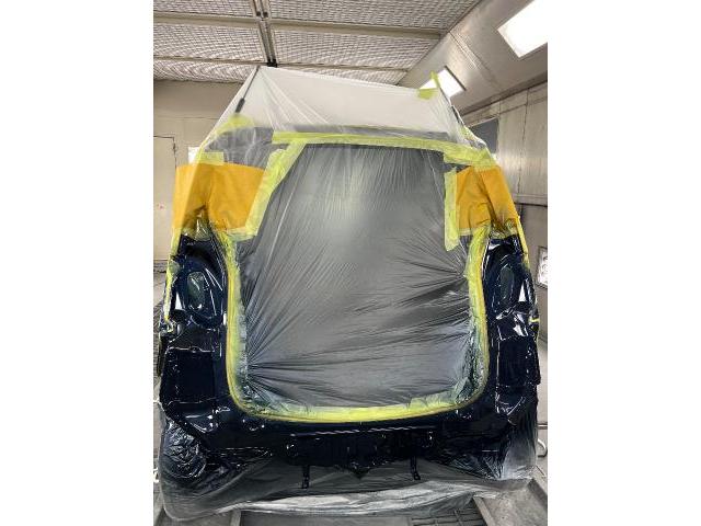 【印西 我孫子 成田 白井 鎌ヶ谷 八千代 栄町 の点検・整備はオートランナーへ!】ホンダ N-ONE バックドア+リアバンパー交換 板金・外装補修