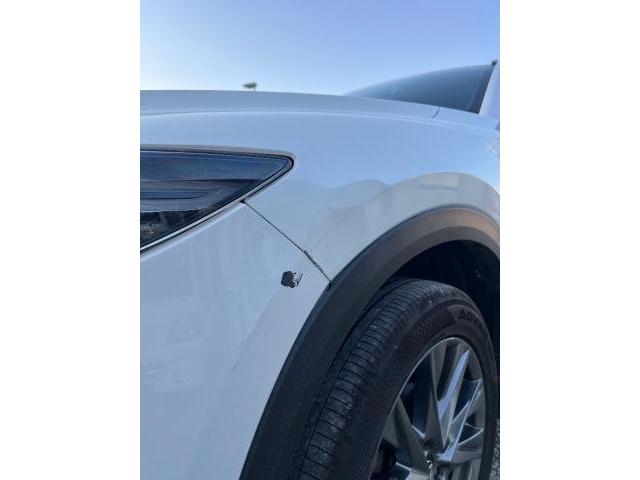 【印西　我孫子　成田　白井　鎌ヶ谷　八千代　栄町　の点検・整備はオートランナーへ！】マツダ　ＣＸ－５　フロントバンパー修理+フロントフェンダー交換　板金・外装補修