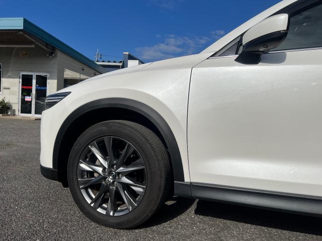 【印西　我孫子　成田　白井　鎌ヶ谷　八千代　栄町　の点検・整備はオートランナーへ！】マツダ　ＣＸ－５　フロントバンパー修理+フロントフェンダー交換　板金・外装補修