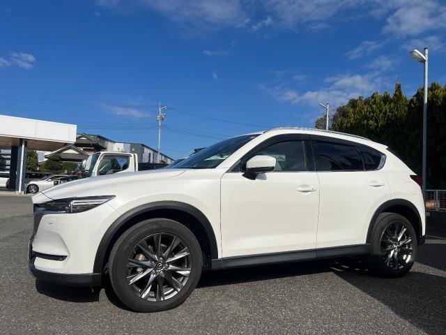 【印西　我孫子　成田　白井　鎌ヶ谷　八千代　栄町　の点検・整備はオートランナーへ！】マツダ　ＣＸ－５　フロントバンパー修理+フロントフェンダー交換　板金・外装補修