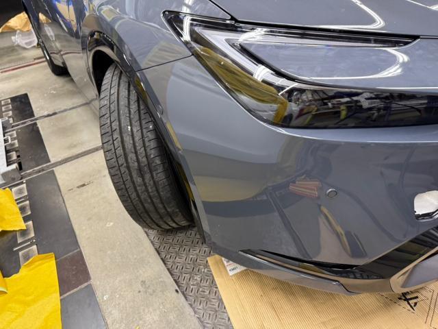 トヨタ　プリウス　フロントバンパー交換【印西　我孫子　成田　白井　鎌ヶ谷　八千代　栄町　の点検・整備はオートランナーへ！】