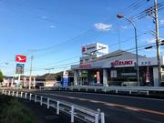 国道４１２号線沿いに店舗＆認証整備工場を完備しております。