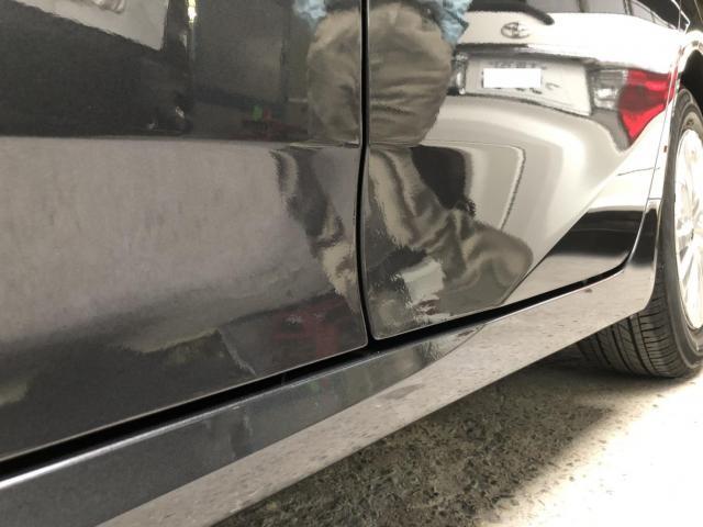 トヨタ　プリウス　自損事故修理　｜池田市　車検　板金