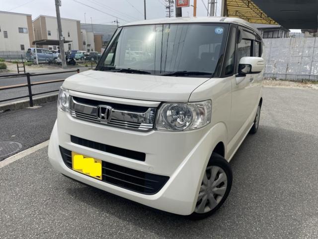 ホンダ　NBOX /　へこみ修理　│池田市　車検　鈑金