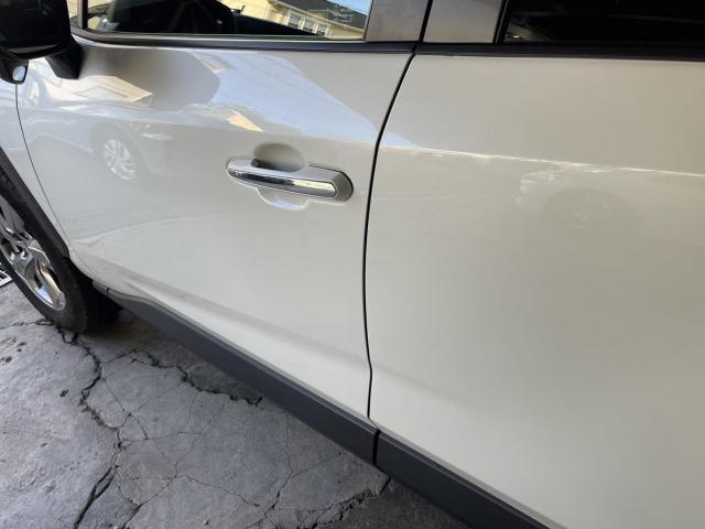 トヨタ　RAV４　ハイブリッド　自損事故修理　│池田市　車検　鈑金