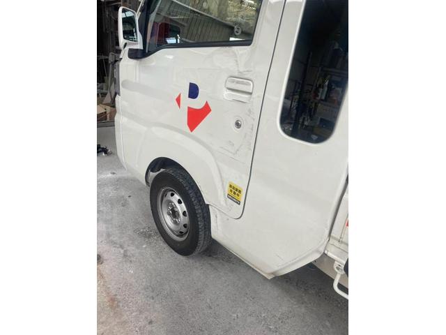 ダイハツ　ハイゼットトラック　キズ・へこみ直し　│池田市　車検　鈑金