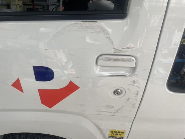 ダイハツ　ハイゼットトラック　キズ・へこみ直し　│池田市　車検　鈑金