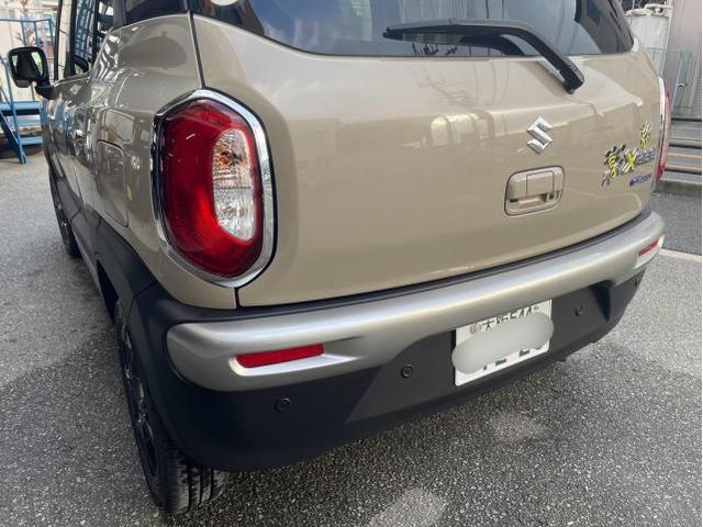 スズキ　クロスビー　へこみ修理　│池田市　車検　鈑金