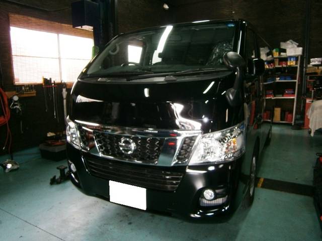 【京都 宇治 NISSAN キャラバン 1ヶ月点検いたしました】