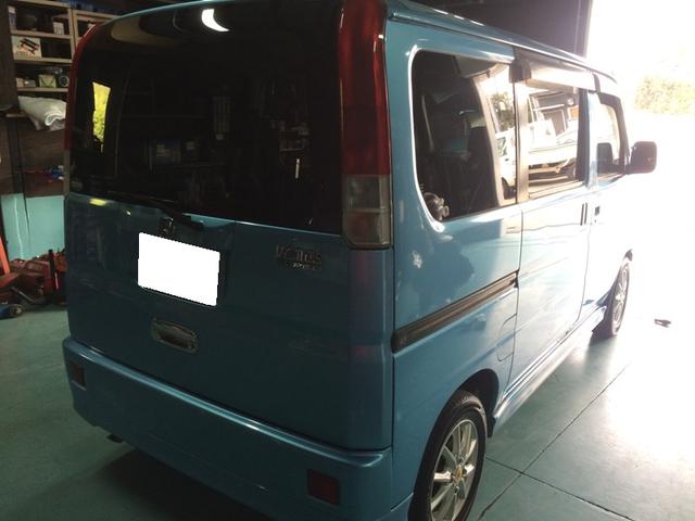 ホンダ　バモス　車検
