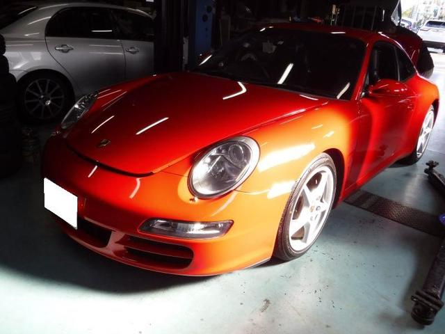 ポルシェ911　オイル交換