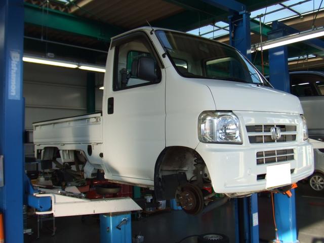 ホンダ　アクティトラック　軽トラック（軽トラ）　車検　印西市・千葉ニュータウン・成田市・酒々井町・佐倉市・八千代市・白井市・鎌ヶ谷市・船橋市・栄町・我孫子市・柏市、他地域のお客様も大歓迎です！！