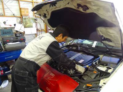 輸入車の整備を得意とした整備工場