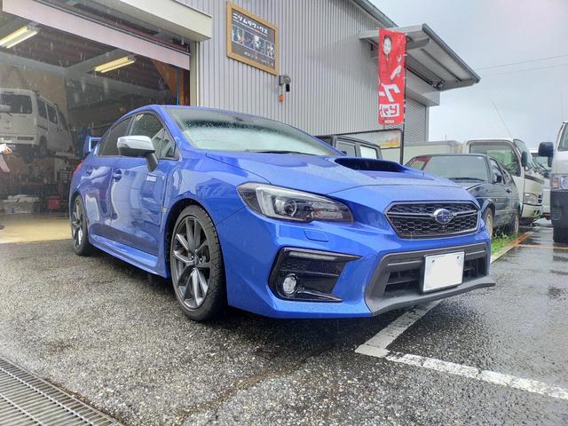 WRX S4　マフラー交換