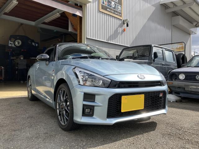 コペンGR SPORT パフォーマンスダンパー取り付け