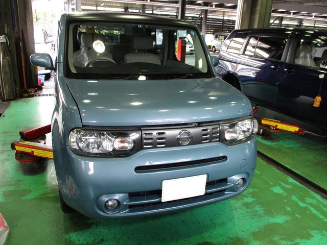 ニッサン キューブ Z12 車検整備 (三鷹市・武蔵野市・吉祥寺 ...