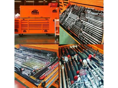 整備する工具にも気を使ってます！