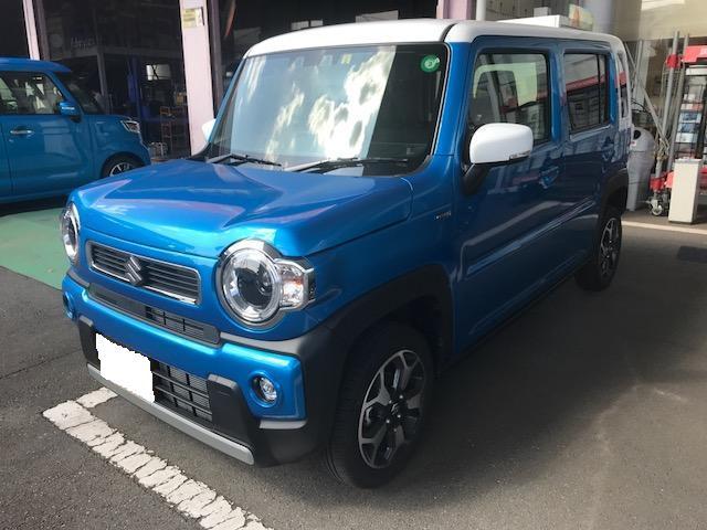 新型　ハスラー　ハイブリッド　試乗車　