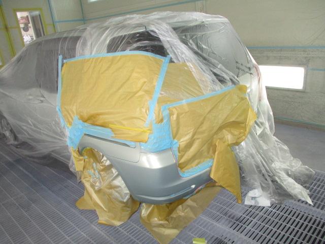 トヨタ　ラウム　板金塗装修理事例