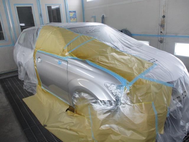 トヨタ　カローラフィールダー　板金塗装修理事例