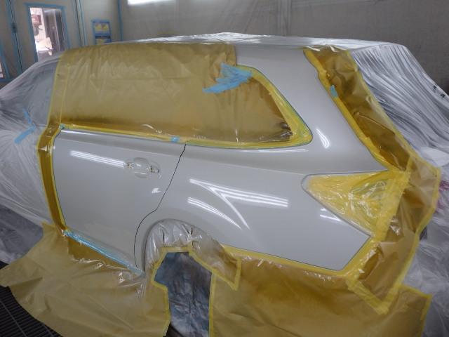スバル　レガシィＷ　板金塗装修理事例