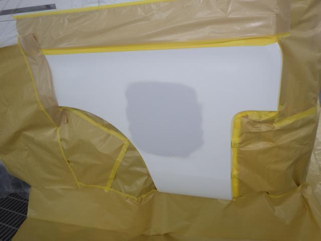 日産　キャラバン（福祉車両）　板金塗装修理事例