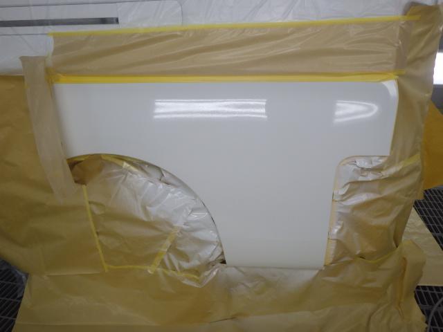 日産　キャラバン（福祉車両）　板金塗装修理事例