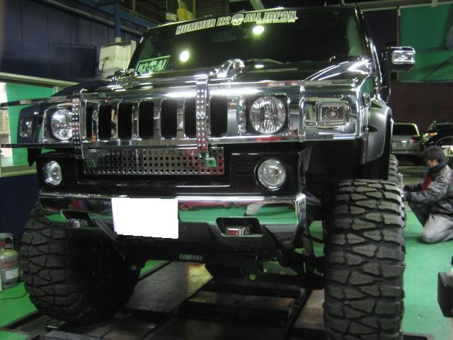 HUMMER　ハマー　 ハマーH2　２０インチ　タイヤ交換　肉厚タイヤ