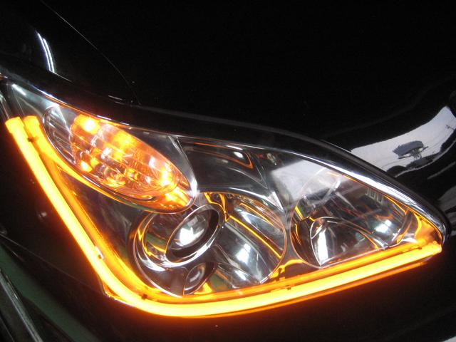 トヨタ　ハリアー　30系　ヘッドライト　シリコンチューブ　LED　取付