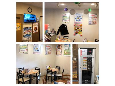 こちらが商談・お待合室です!