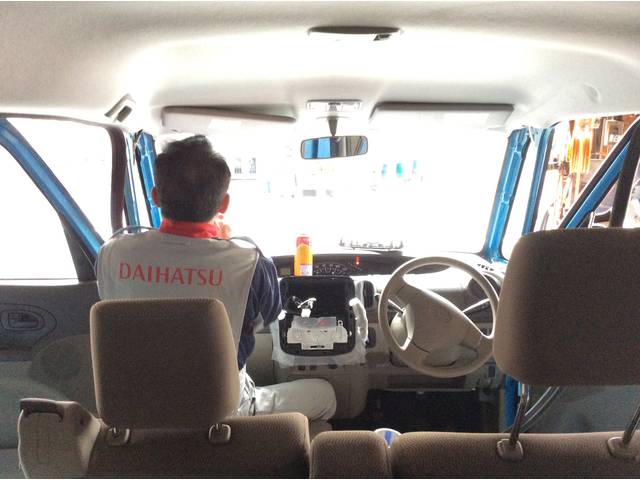 ナビ,ETC付け替え