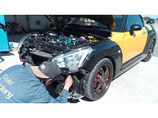 コペン LA400K ヘッドライトユニット 交換 シーケンシャル コペン LA400K ヘッドライトユニット 交換 シーケンシャル