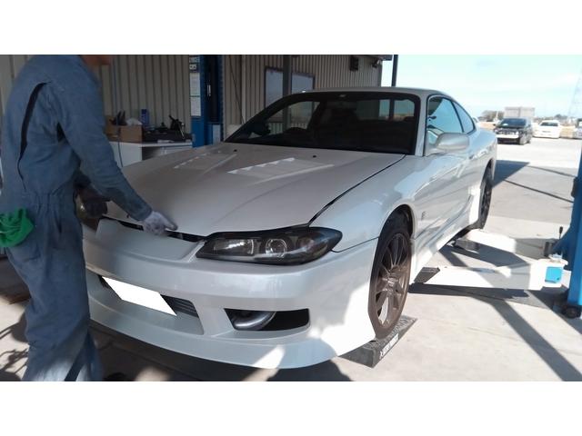 日産　シルビア　S15　エンジン・ミッション・デフオイル&ブレーキフルード交換