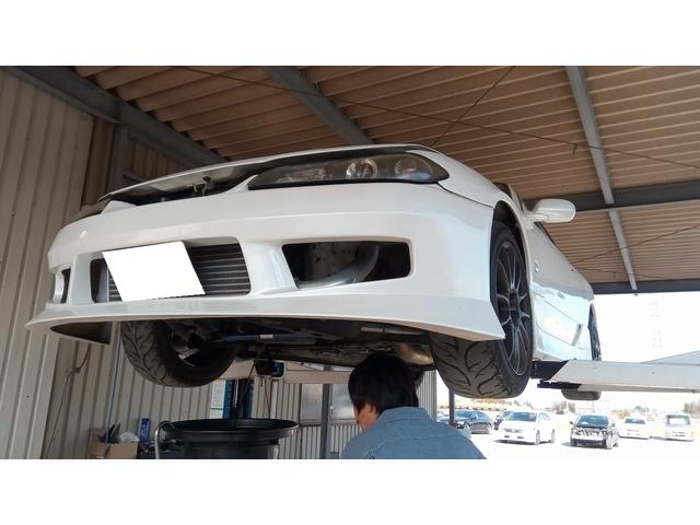 日産　シルビア　S15　エンジン・ミッション・デフオイル&ブレーキフルード交換