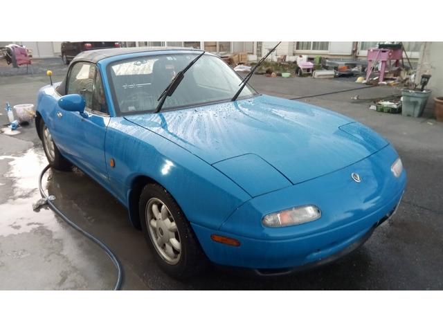 ユーノス　ロードスター　NA6　マリナブルー　車検整備　パート2　完了！