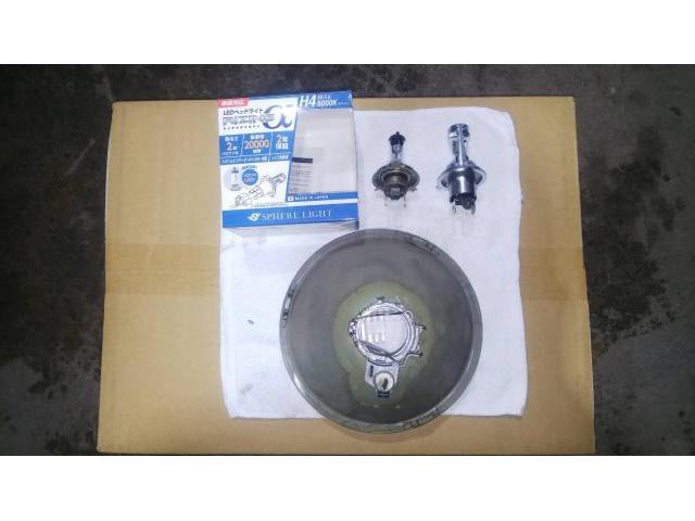 ユーノス　ロードスター　スフィアライト　ライジングα取り付け