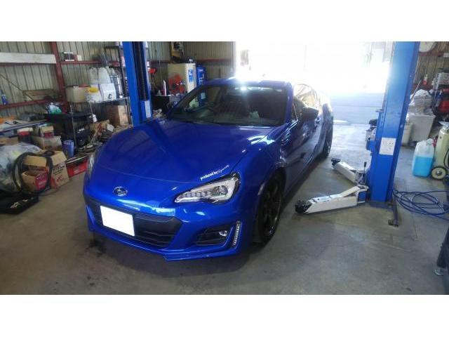 スバル　BRZ　マフラー交換