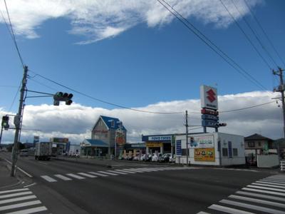 ４号上り車線からもご来店可能です。